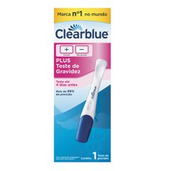 Teste de Gravidez Clearblue Plus 1 unidade