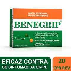 Benegrip 20 Comprimidos Revestidos