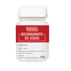 Bicarbonato de Sódio Farmax Pote 100g