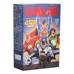 Curativos Band-Aid Liga da Justiça c/ 25 Unidades