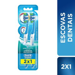 Escova Dental Oral-B Complete 5 Ações 40 Macia 2 Unidades