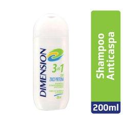 Shampoo Dimension 3 Em 1 200ml