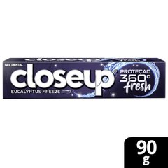 Gel Dental CloseUp Eucalyptus Freeze Proteção 360° Fresh 90g