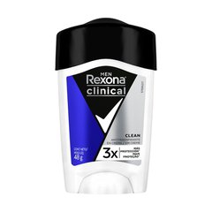 Desodorante Rexona Men Clinical Creme Clean 48g