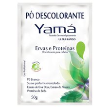 pó descolorante YAMA - ervas e proteínas 50g
