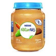 Papinha Naturnes Nestlé Legumes e Carne 170g