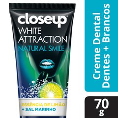 Creme Dental CloseUp White Attraction Natural Smile 70g
