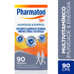 Pharmaton 50+ Imunidade e Energia 90 Cápsulas