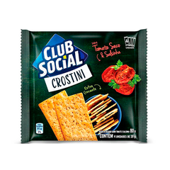Club Social Crostini Sabor Tomate Seco e Salsinha 80g