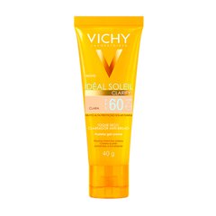 Protetor Solar Facial Vichy Idéal Soleil Clarify FPS60 Clara 40g