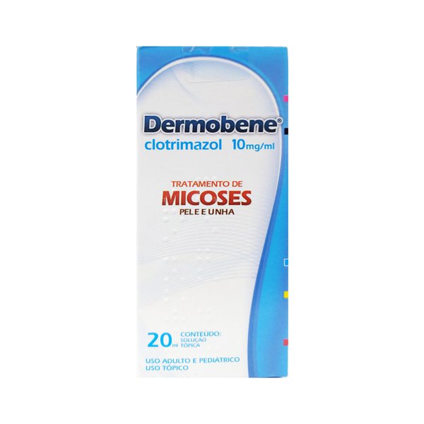 Dermobene 10mg/ml solução tópica com 20ml