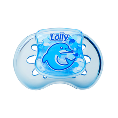 Chupeta Lolly Baby Oceano Master Silicone Tamanho 2 Azul