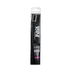Kit Curaprox Black Is White Escova Dental Ultra Macia + Creme Dental 8ml