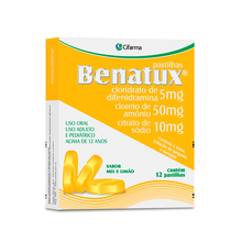 Benatux Mel e Limão 12 Pastilhas