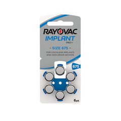 Pilha Rayovac Implante Coclear