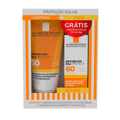 Kit Protetor Solar Anthelios XL Protect FPS50 200ml + Protetor Solar Facial Anthelios XL Protect FPS60 25g