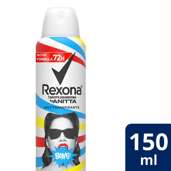 Desodorante Aerosol Rexona Bang by Anitta 150ml