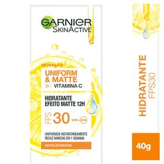 Hidratante Facial Garnier SkinActive Efeito Matte FPS30 40g