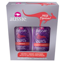 Kit Shampoo Aussie Curls 360ml + Condicionador 180ml
