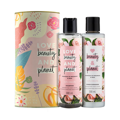 Kit Shampoo + Condicionador Love Beauty & Planet Manteiga de Murumuru & Rosa 300ml