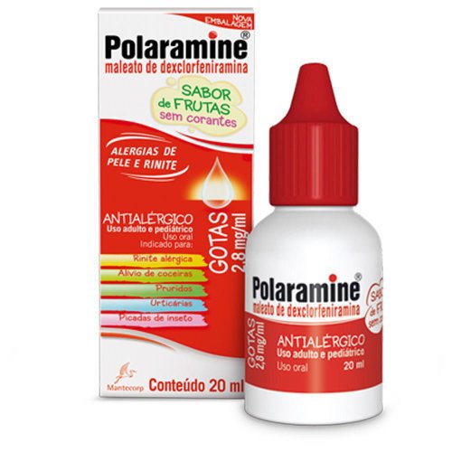Polaramine Xarope 120Ml  Farmácia Rosário - Desde 1931 Cuidando da sua  Saúde