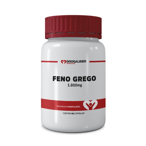 Feno Grego 1000MG - 60 Doses - Fitofar Farmácia de Manipulação