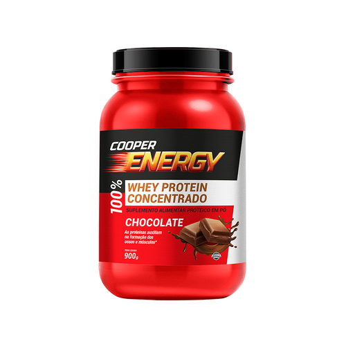 Whey Cooper Energy Chocolate 900g Drogalider