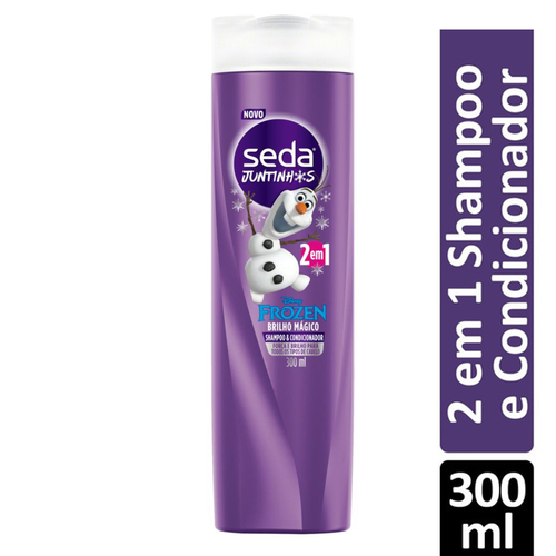 Shampoo Infantil Seda Juntinhos Todo Tipo De Cabelo Frozen 300ml