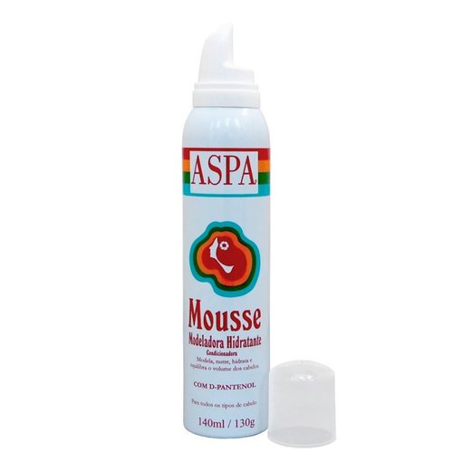 Mousse Condicionador Modeladora Hidratante Aspa 130g