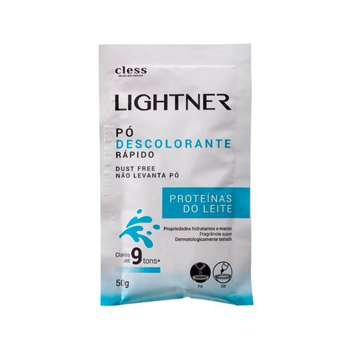 Descolorante Lightner Proteina Do Leite Sache Com 50g