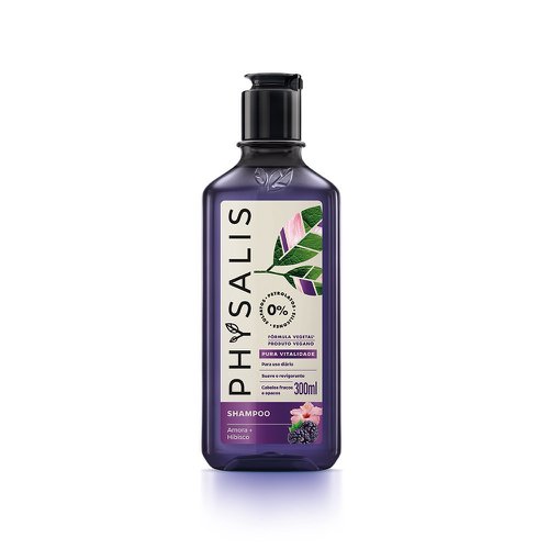 Shampoo Physalis Pura Vitalidade com 300ml