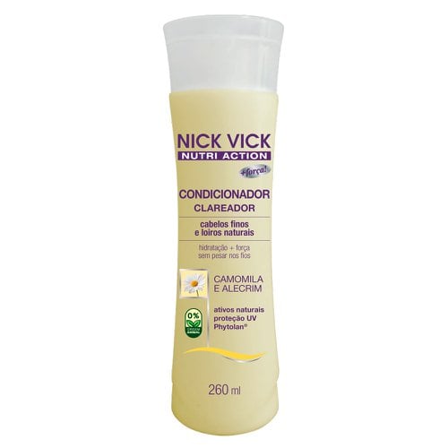 Condicionador Nick & Vick Nutri Clareador com 300ml