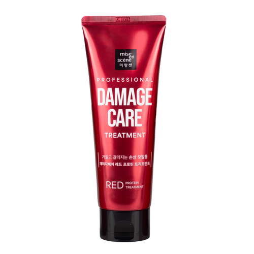 Máscara Damage Red Protein Mise En Scene 180ml