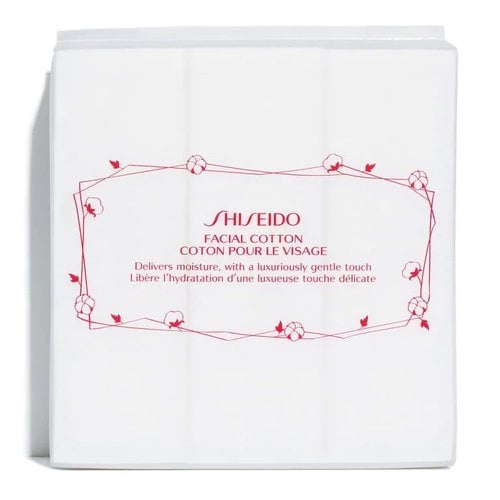 Algodão Shiseido The Skincare Facial Cotton (165 Unidades)