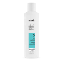 Nioxin System 3 Conditioner 300ml - Condicionador para Cabelos Coloridos com Afinamento Leve