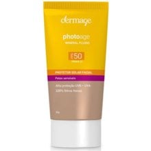 Protetor Solar Dermage Photoage Mineral Color Fluido FPS50 com 50ml