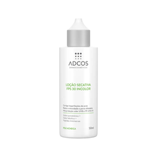 Loção Secativa Adcos Acne Solution Incolor FPS30 com 50ml