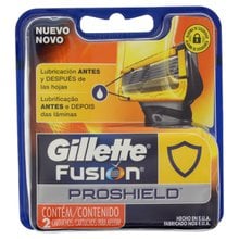 Cartucho Refil Gillette Fusion Proshield com 2 unidades