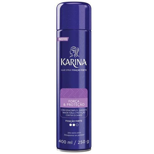 Hair Spray Versatilidade & Vitalidade Karina Fixação Normal 400ml