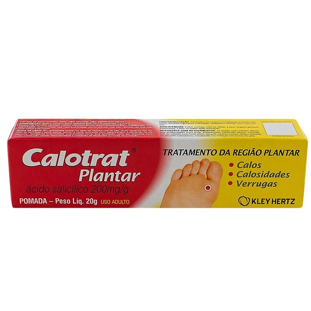 Pomada Calotrat Plantar 200mgg Kley Hertz 20g
