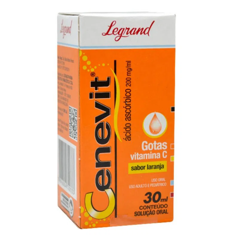 Cenevit Gotas 200mg/ml Sabor Laranja 30ml