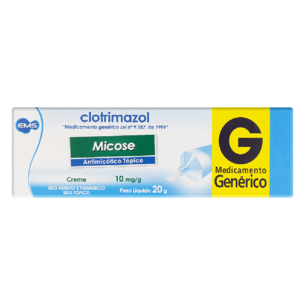 Clotrimazol 10mg/g EMS Creme 20g