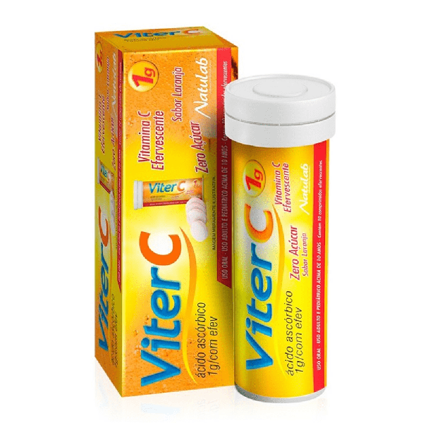 Vitamina C Alter 1g Laranja 20 comprimidos efervescentes