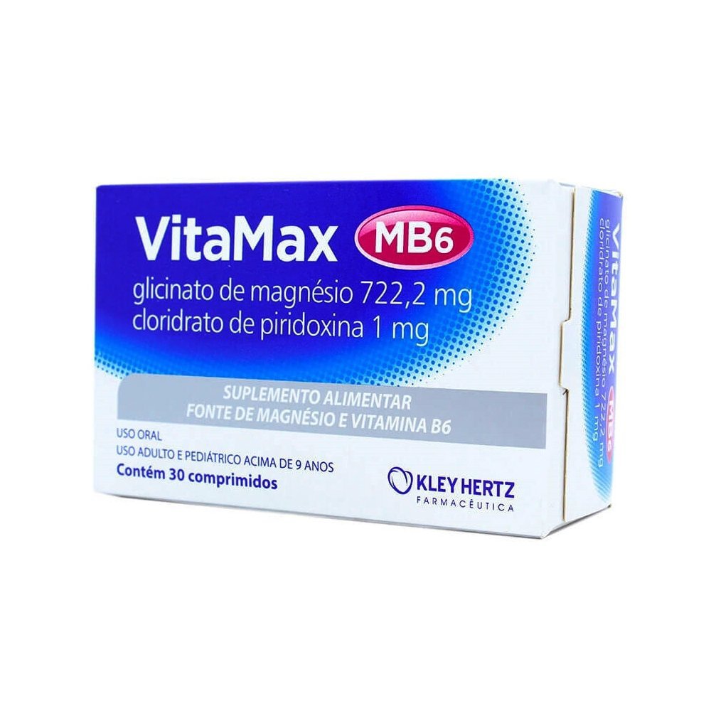 VitaMax MB6 30 comprimidos | DrogaVen – faz bem