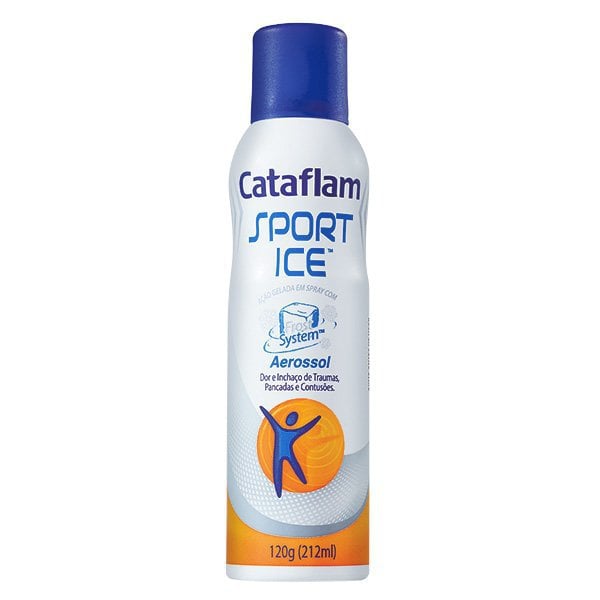 Cataflam Sport Ice aerossol com 212mL DrogaVen faz bem