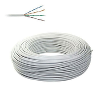 Cabo De Rede C5ehc-Bk - Lan Expert Hercules Cat5e Stp Preto, 4 Pares Bobina C/ 333m