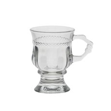 Taça de Cappuccino Cristal com Alça Diamante 142ml Lyor 7760