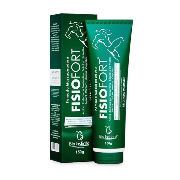 Pomada Massageadora Fisiofort 150g | Bio Instinto