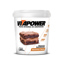 Pasta De Amendoim Brownie Cream - VitaPower