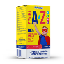 Vitamina A-Z Kids em Gomas Sabor Morango - 60 Unidades